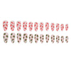 12 Sizes-24 Pcs Press On Nails W1109