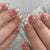 12 Sizes-24 Pcs Press On Nails JP3862