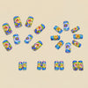12 Sizes-24 Pcs Press On Nails Y1746