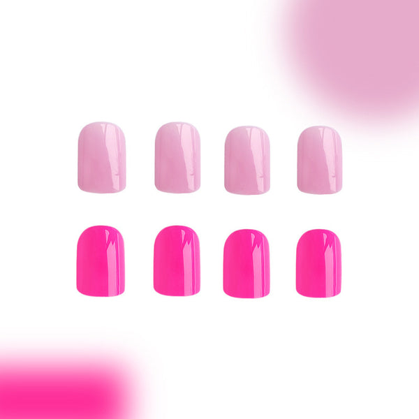 96 Pcs Press On Nails Solid-5-96pcs