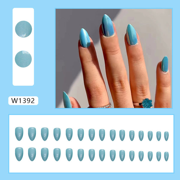 30 Pcs Press On Nails W1392