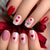 12 Sizes-24 Pcs Press On Nails Y1713
