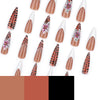 12 Sizes-24 Pcs Press On Nails JP3558