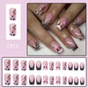 12 Sizes-24 PcsPress On Nails C813