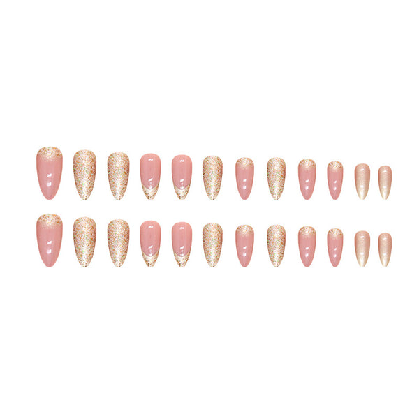 12 Sizes-24 Pcs Press On Nails W1501