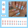 12 Sizes-24 Pcs Press On Nails W592