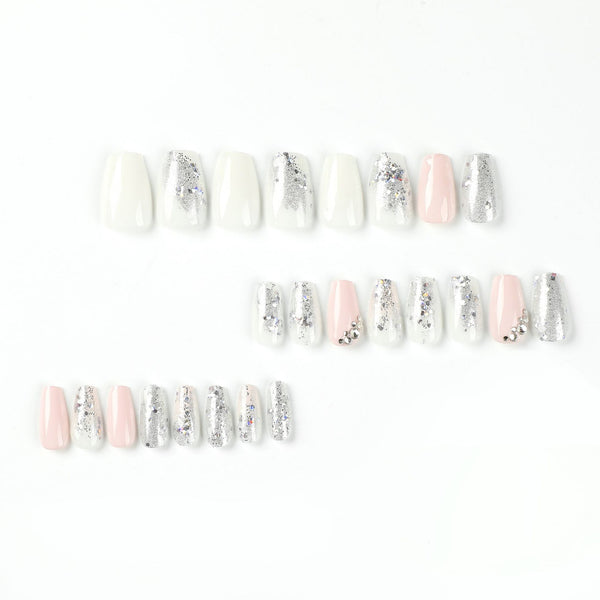 12 Sizes-24 Pcs Press On Nails JP2375