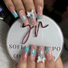 12 Sizes-24 Pcs Press On Nails Z707