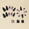 12 Sizes-24 Pcs Press On Nails Y557