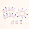 12 Sizes-24 Pcs Press On Nails W526