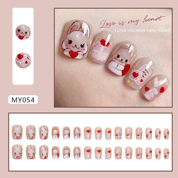 30 Pcs Press On Nails MY054