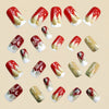 12 Sizes-24 Pcs Press On Nails Y1243