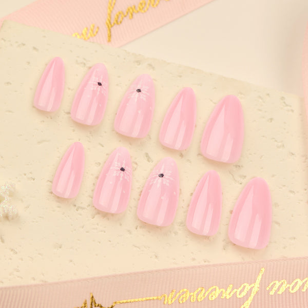 12 Sizes-24 Pcs Press On Nails JP3459