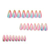 12 Sizes-24 Pcs Press On Nails JP3471