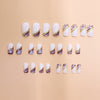 Glossy Medium Square Press on Nails