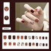 12 Sizes-24 Pcs Press On Nails R982