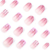 12 Sizes-24 Pcs Press On Nails JP3750