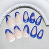 12 Sizes-24 Pcs Press On Nails W1980