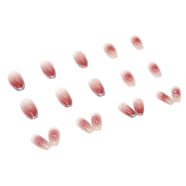 12 Sizes-24 Pcs Press On Nails Z365