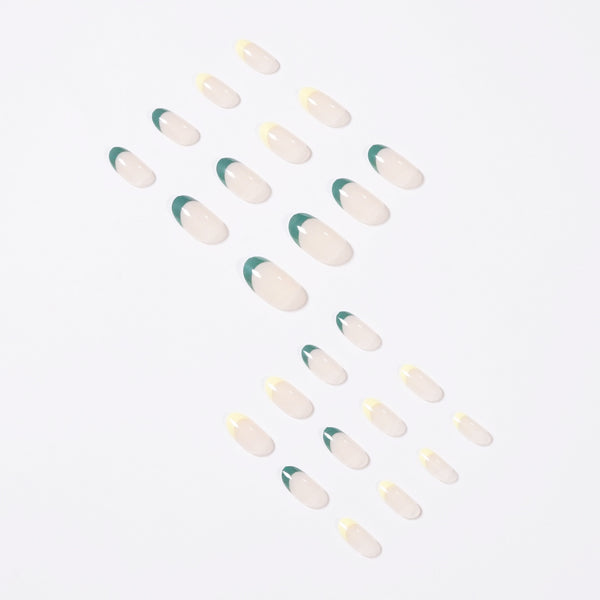 12 Sizes-24 Pcs Press On Nails JP1346