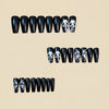 12 Sizes-24 Pcs Press On Nails Y1478