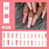 12 Sizes-24 Pcs Press On Nails W072