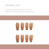 12 Sizes-24 Pcs Press On Nails Z034