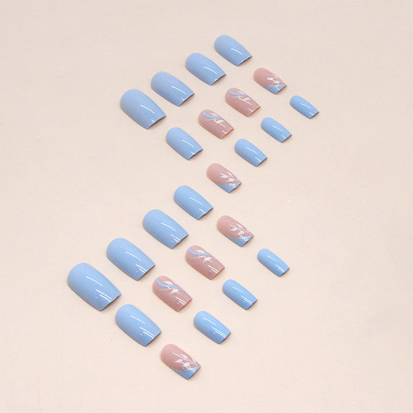 12 Sizes-24 Pcs Press On Nails W625