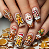 12 Sizes-24 Pcs Press On Nails Y1201