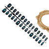 15 Sizes-30 Pcs Press On Nails MJE