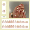 12 Sizes-24 Pcs Press On Nails Z905