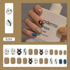 12 Sizes-24 Pcs Press On Nails R281