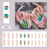 12 Sizes-24 Pcs Press On Nails W065