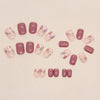 12 Sizes-24 Pcs Press On Nails W784