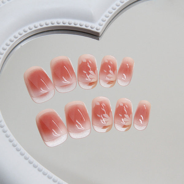 12 Sizes-24 Pcs Press On Nails R843