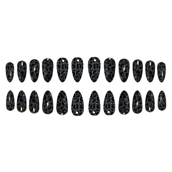 12 Sizes-24 Pcs Press On Nails MX269