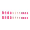 12 Sizes-24 Pcs Press On Nails W949