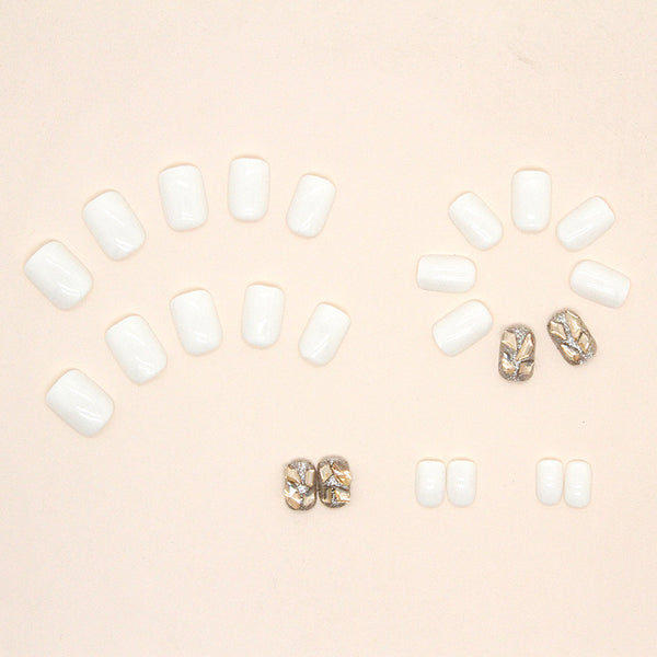 12 Sizes-24 Pcs Press On Nails Z583