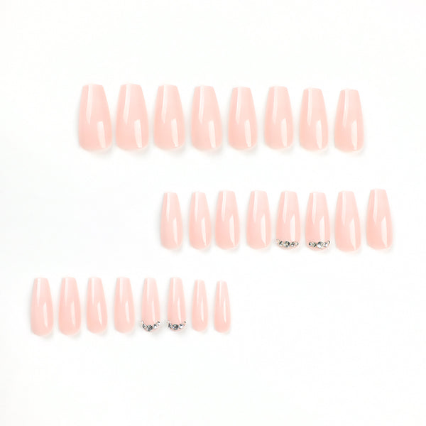12 Sizes-24 Pcs Press On Nails JP2242