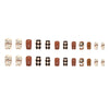 12 Sizes-24 Pcs Press On Nails Z481