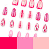 12 Sizes-24 Pcs Press On Nails JP4036