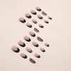 12 Sizes-24 Pcs Press On Nails W982
