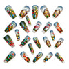 12 Sizes-24 Pcs Press On Nails Y1199
