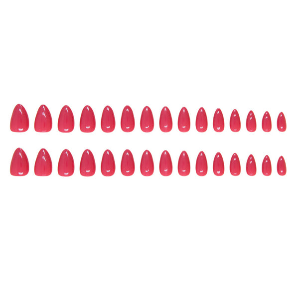 12 Sizes-24 Pcs Press On Nails W1618