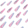 12 Sizes-24 Pcs Press On Nails JP1735