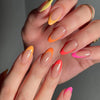 12 Sizes-24 Pcs Press On Nails W845