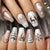 12 Sizes-24 Pcs Press On Nails Y1594