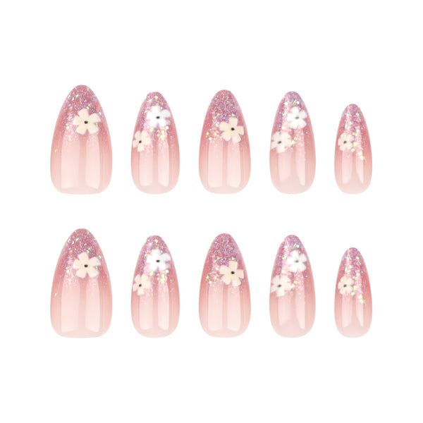 12 Sizes-24 Pcs Press On Nails JP3384
