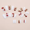 12 Sizes-24 Pcs Press On Nails W1860