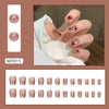 12 Sizes-24 Pcs Press On Nails MY015